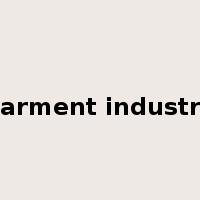 garment industry是什么意思