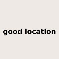 good location是什么意思