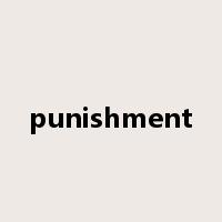 punishment是什么意思