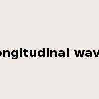 longitudinal wave是什么意思