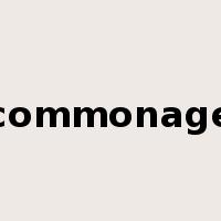 commonage是什么意思