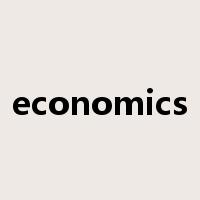 economics是什么意思