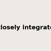 closely integrate是什么意思