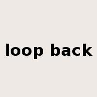 loop back是什么意思