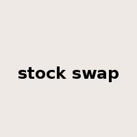 stock swap是什么意思