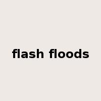 flash floods是什么意思