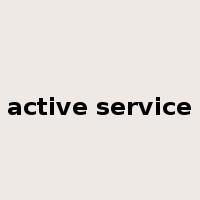 active service