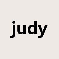 judy是什么意思