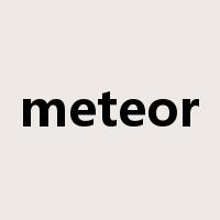 meteor是什么意思