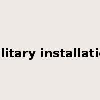 military installation是什么意思