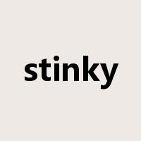 stinky是什么意思