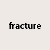 fracture是什么意思