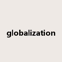 globalization是什么意思