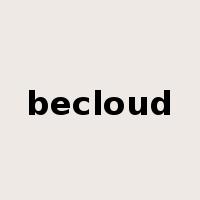 becloud是什么意思