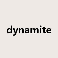 dynamite是什么意思