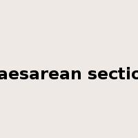 Caesarean section