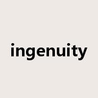 ingenuity是什么意思