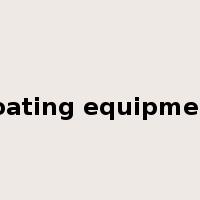 boating equipment