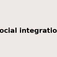 social integration是什么意思