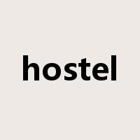 hostel是什么意思