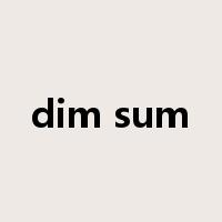 dim sum