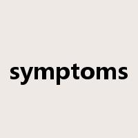 symptoms是什么意思