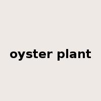 oyster plant是什么意思