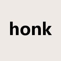 honk是什么意思