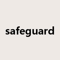 safeguard是什么意思