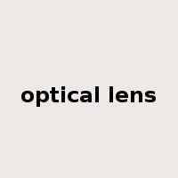 optical lens是什么意思