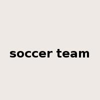 soccer team是什么意思