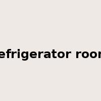 refrigerator room