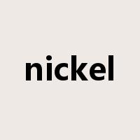 nickel是什么意思