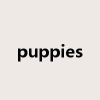 puppies是什么意思