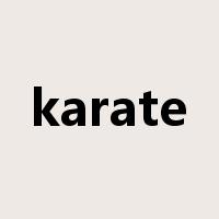 karate是什么意思