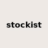 stockist是什么意思