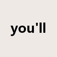 you'll是什么意思