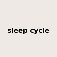 sleep cycle是什么意思