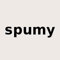 spumy是什么意思
