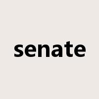 senate是什么意思