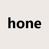 hone是什么意思