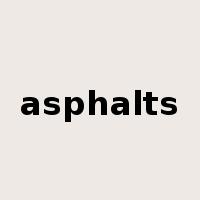 asphalts是什么意思