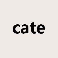 cate是什么意思