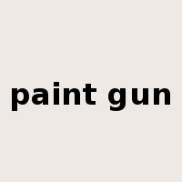 paint gun是什么意思