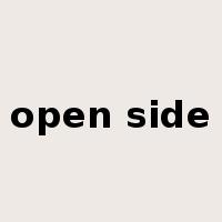 open side是什么意思