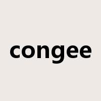 congee是什么意思