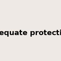 adequate protection是什么意思