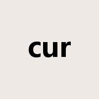 cur是什么意思
