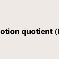emotion quotient (EQ)是什么意思