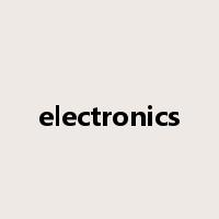electronics是什么意思